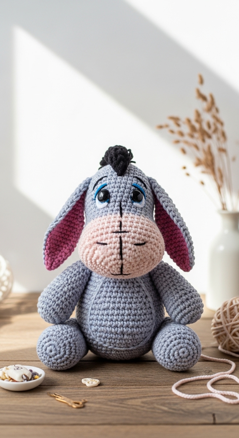 Eeyore – Free Crochet Pattern