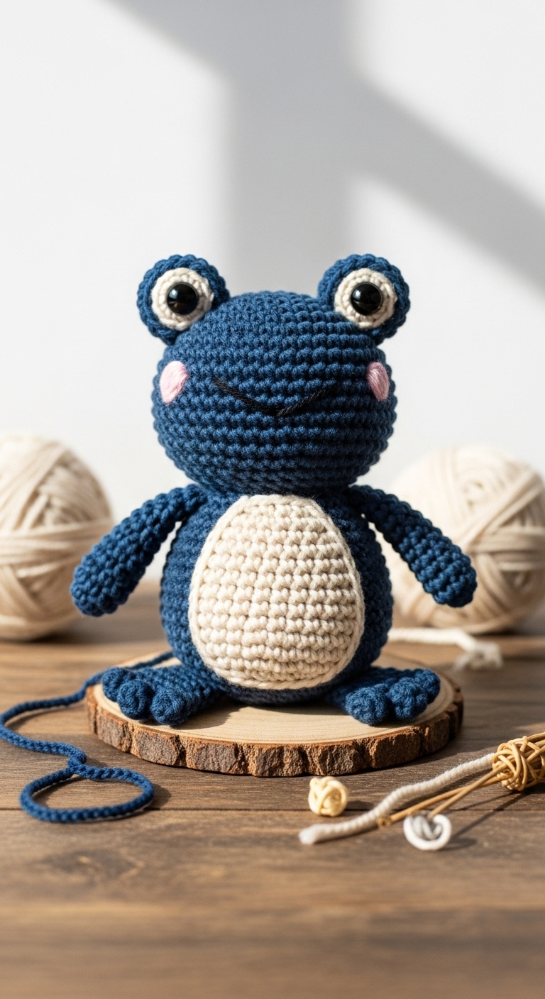 Little Frog – Free Crochet Pattern (Amigurumi)