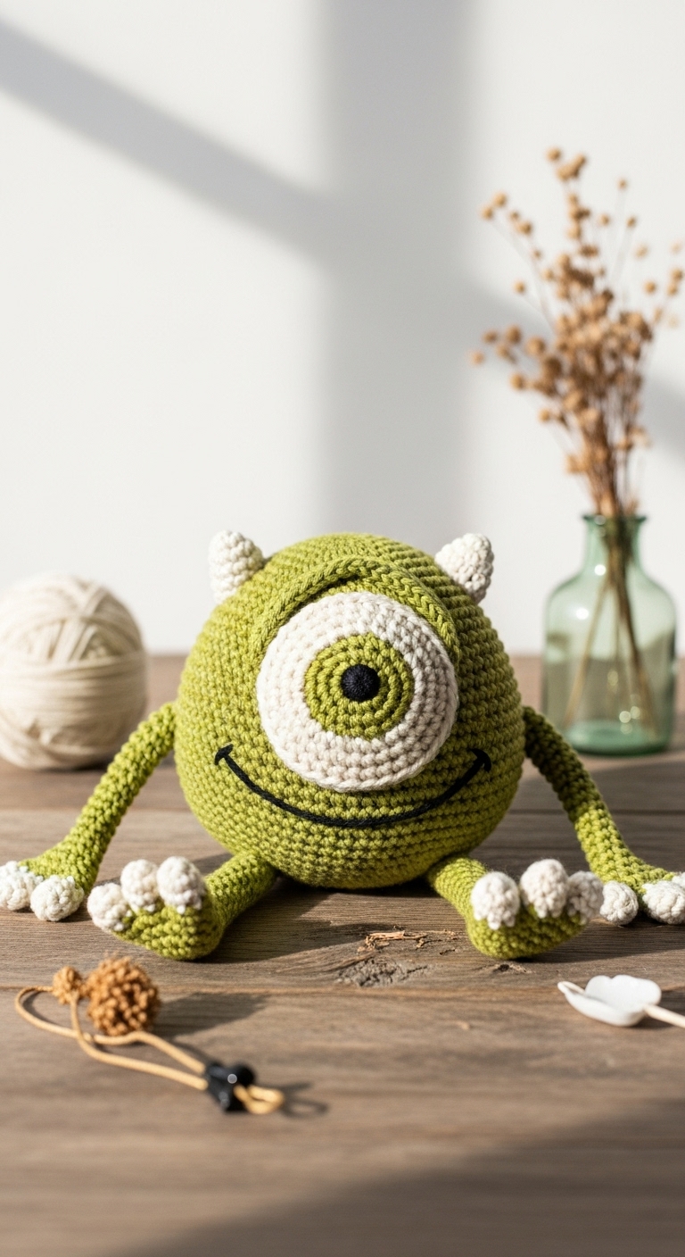 Mike Wazowski – Crochet Pattern