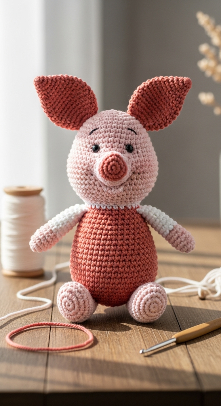 Piglet – Free Crochet Pattern