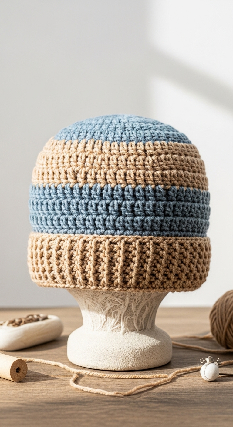 the ash beanie free crochet hat pattern