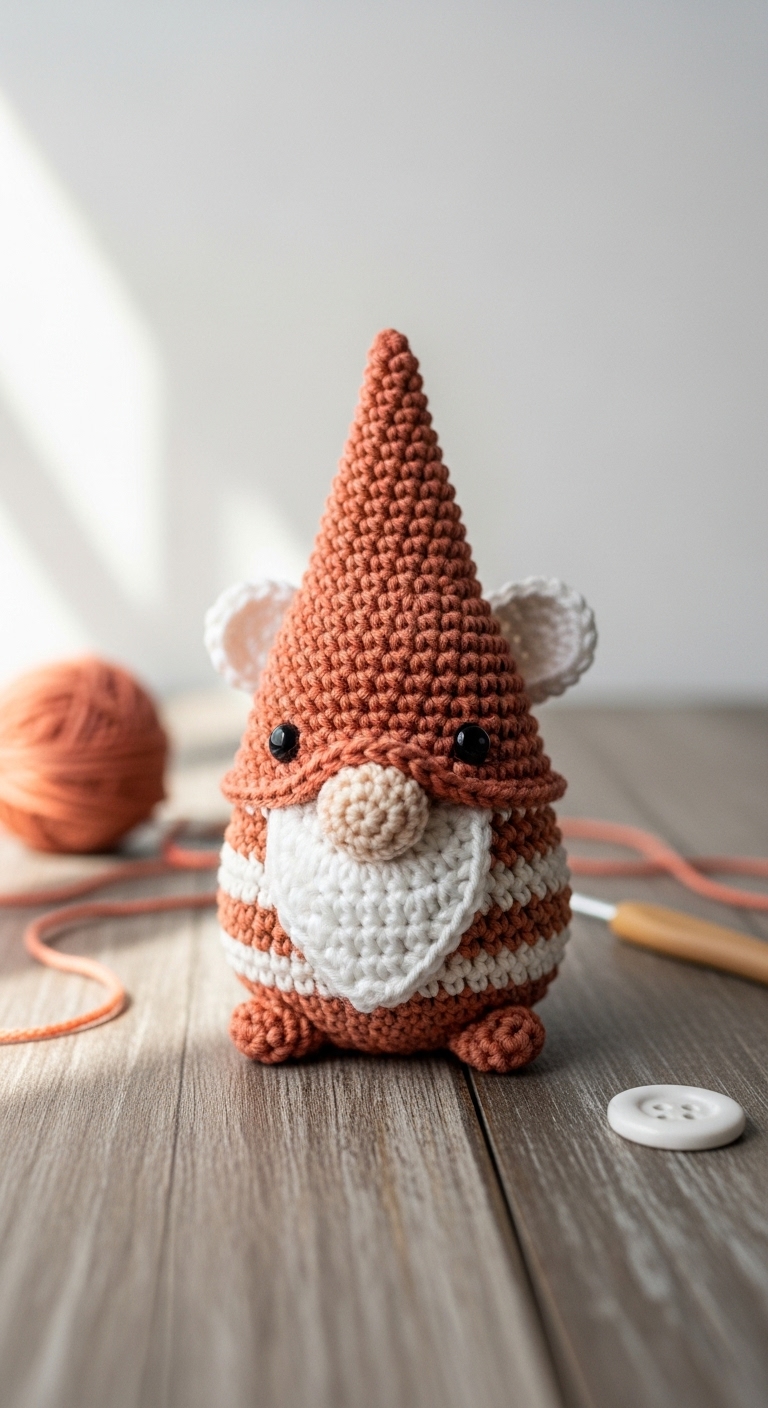 bumble bee gnome free crochet pattern