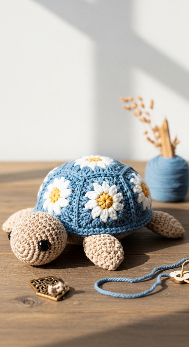 crochet rose flower gnome spring gnome pattern free